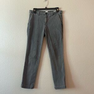 GAP Size 2 Girlfriend Chino Slate Grey